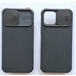 camera protection iPhone 12 Pro Max case carbon look black