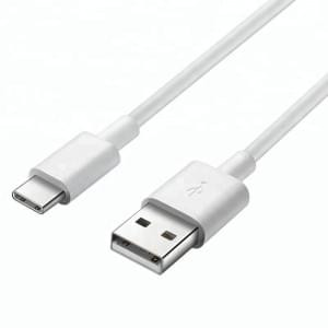 Original Samsung data cable / charging cable EP-DG970BWE USB Type C white