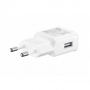 Original Samsung EP-TA200EWE fast charger USB adapter WITHOUT cable white
