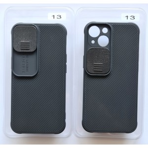 Kameraschutz iPhone 13 Hülle Carbonoptik schwarz
