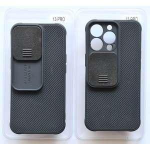 camera protection iPhone 13 Pro case carbon look black