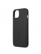 AMG iPhone 13 Case Cover Carbon Stripe Black