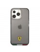Ferrari iPhone 13 Pro Max Case Cover Italia Outline Transparent