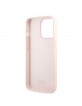 Karl Lagerfeld iPhone 13 mini case cover silicone pink