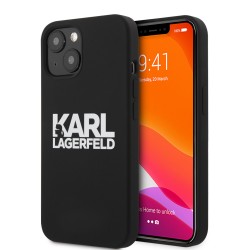 Karl Lagerfeld iPhone 13 mini case cover silicone black