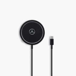 Mercedes MagSafe 15W induction charger Qi USB C Black