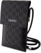 Karl Lagerfeld iPhone Saffiano Monogram Shoulder Bag Black