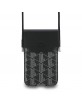 Lacoste Phone Pocket XL Blend Monogram Metal Logo Black