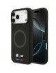 BMW iPhone 17 Pro Max Hülle Case MagSafe Silikon M Logo Schwarz