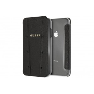 Guess Kaia case / book cover for iPhone Xs Max black