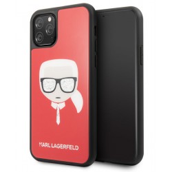 Karl Lagerfeld Iconic Double Layer Schutzhülle iPhone 11 Pro Max Rot