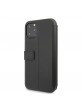 BMW Logo Leather Case iPhone 11 Pro Black