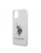 US Polo iPhone 11 Pro cover logo silicone lining white