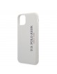 US Polo iPhone 11 Pro Max cover Effect Logo silicone lining white