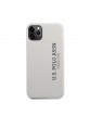 US Polo iPhone 11 Pro Max Hülle Effect Logo Silikon Innenfutter Weiß