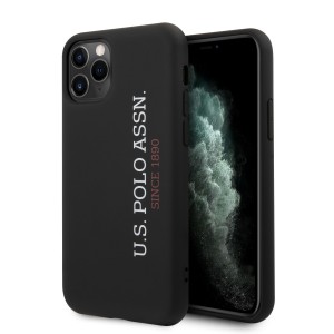 US Polo iPhone 11 Pro cover Effect Logo silicone lining black