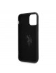 US Polo iPhone 11 Pro Max cover Effect Logo silicone lining black