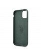 US Polo iPhone 11 Pro Max cover Effect Logo silicone lining green
