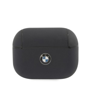 BMW AirPods Pro genuine leather cover case blue