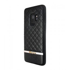 UUnique Samsung Galaxy S9 Genuine Leather Case Cover Black