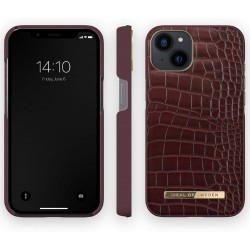 iDeal of Sweden iPhone 14 / 13 Hülle Case Cover Scarlet Croco Rot