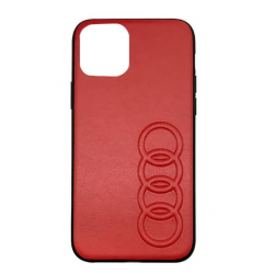 Audi leather case / cover iPhone 11 Pro TT series red
