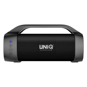 UNIQ Jazz Bluetooth Speaker Black Waterproof USB AUX SD TWS