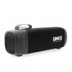 UNIQ Berlin Bluetooth Lautsprecher Schwarz MP3 USB Radio AUX