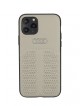 Audi iPhone 12 Pro Max Case / Cover A6 series genuine leather beige
