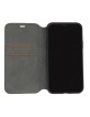 Audi iPhone 12 Mini Book Case Cover A6 Series Genuine Leather Brown