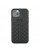 Audi iPhone 12 Mini Case / Cover Q8 Series Genuine Leather Black