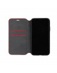 Audi iPhone 12 / 12 Pro book case cover Q8 series Genuine leather red