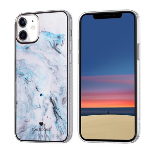 iPhone 12 mini Classic Case Hülle Cover Gradient Blau