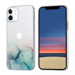 iPhone 12 Mini Case Hülle Cover Gradient Print Transparent 678