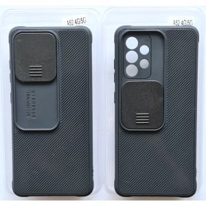 Kameraschutz Samsung A52 4G / 5G Hülle Carbonoptik schwarz