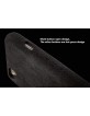 Dual Alcantara sleeve / hard case for iPhone 11 black