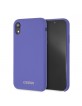 Guess Silicone Cover / Hülle für iPhone XR Lila