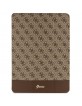 Guess iPad Pro 12.9 Book Case Cover 4G Stripe Brown