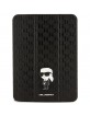 Karl Lagerfeld iPad 10.9 Tasche Book Case Saffiano Ikonik Schwarz