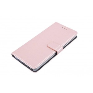 Book Style Ledertasche für Samsung Galaxy Note 9 Rose Gold