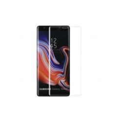 Tempered glass film 3D curve for Samsung Galaxy Note 9, degree of hardness 9H, display protection edge to edge