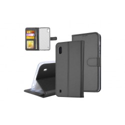 Case for Samsung Galaxy A10 stand-up function + card slot black