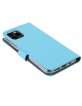 Blaue Ledertasche für iPhone 11 mit Aufstellfunktion + Kartenfach