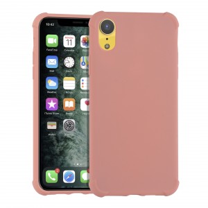Shockproof case iPhone XR fall protection / edge protection pink