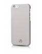 Mercedes Benz Pure Line Embossed Lines Leather Case for iPhone 6 Plus / 6S Plus Gray