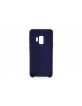 BMW silicone fiber case / cover Samsung S9 blue
