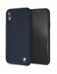 BMW silicone cover / case iPhone XR Navy