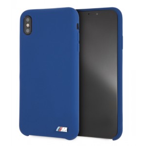 BMW M Series silicone cover / case for iPhone XR blue