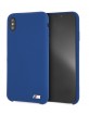 BMW M Series silicone cover / case for iPhone Xs Max blue
