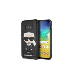 Karl Lagerfeld Iconic Hülle / Cover Samsung Galaxy S10e Schwarz